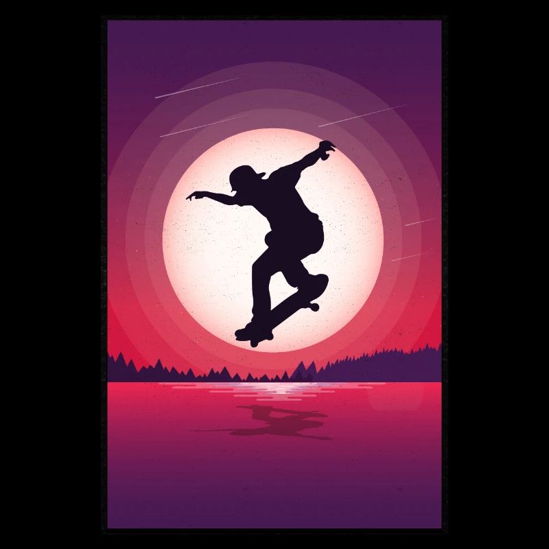 | d’affiches de skate Affiche skater