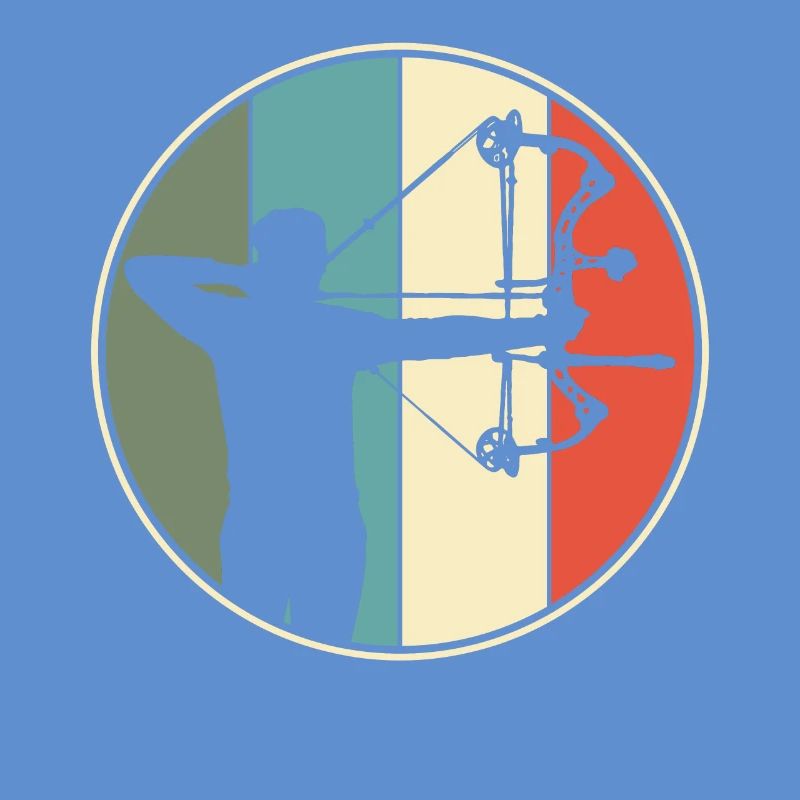 Bogenschießen Bogenjagd Retro