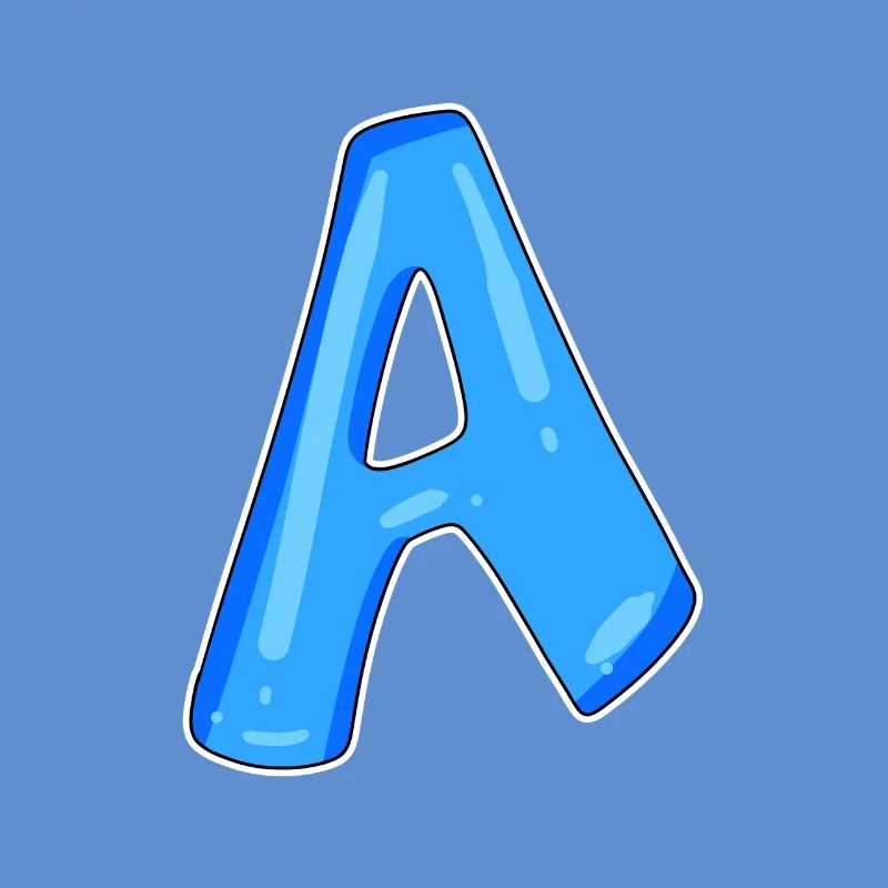 Buchstabe A Anfangsbuchstabe