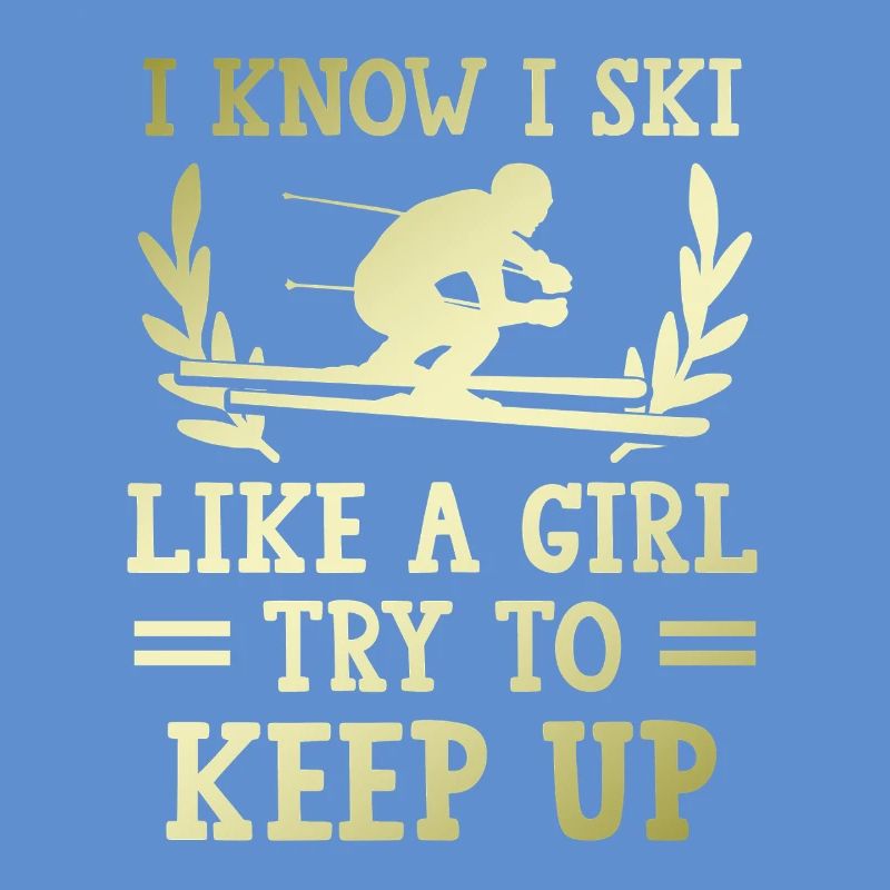 Ski wie ein Mädchen