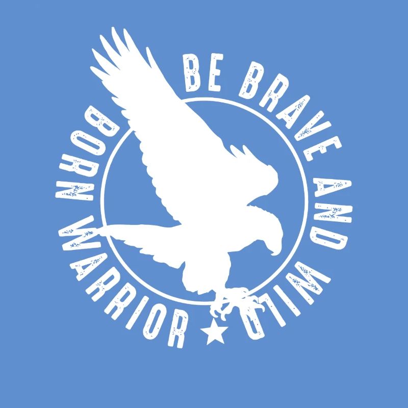Brave Warrior Eagle Emblem