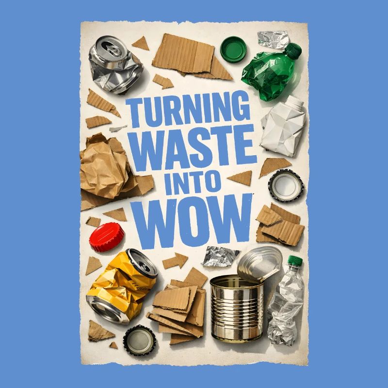 Le gaspillage devient wow | Recyclage du recyclage