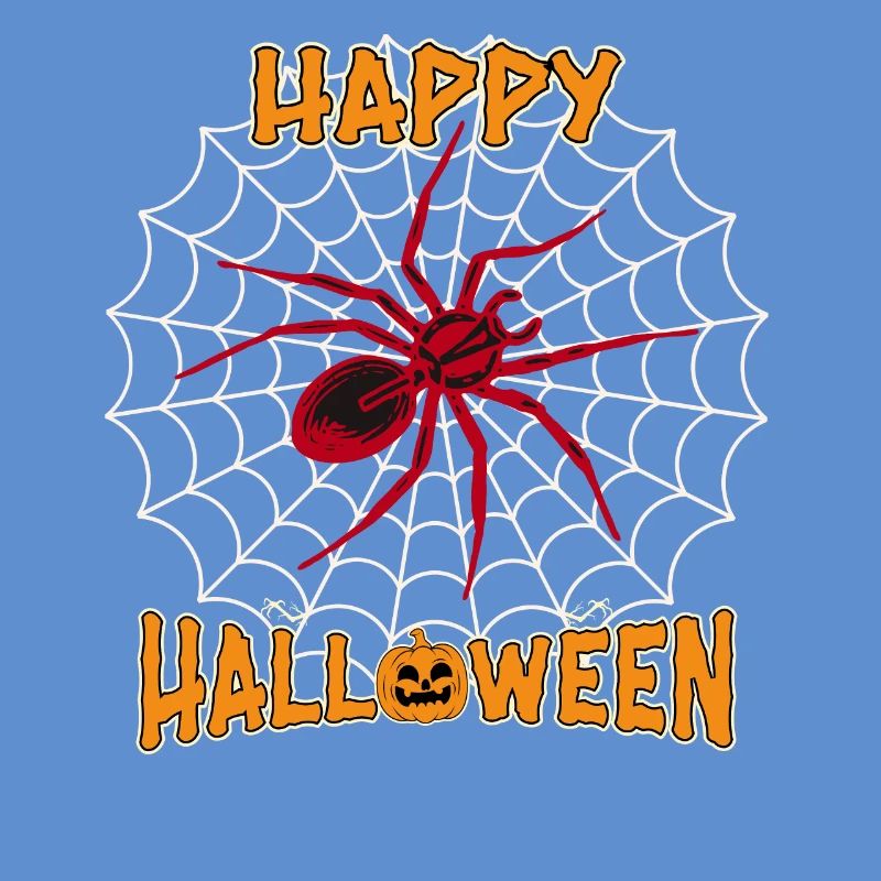 Conception de coeur d’araignée d’Halloween