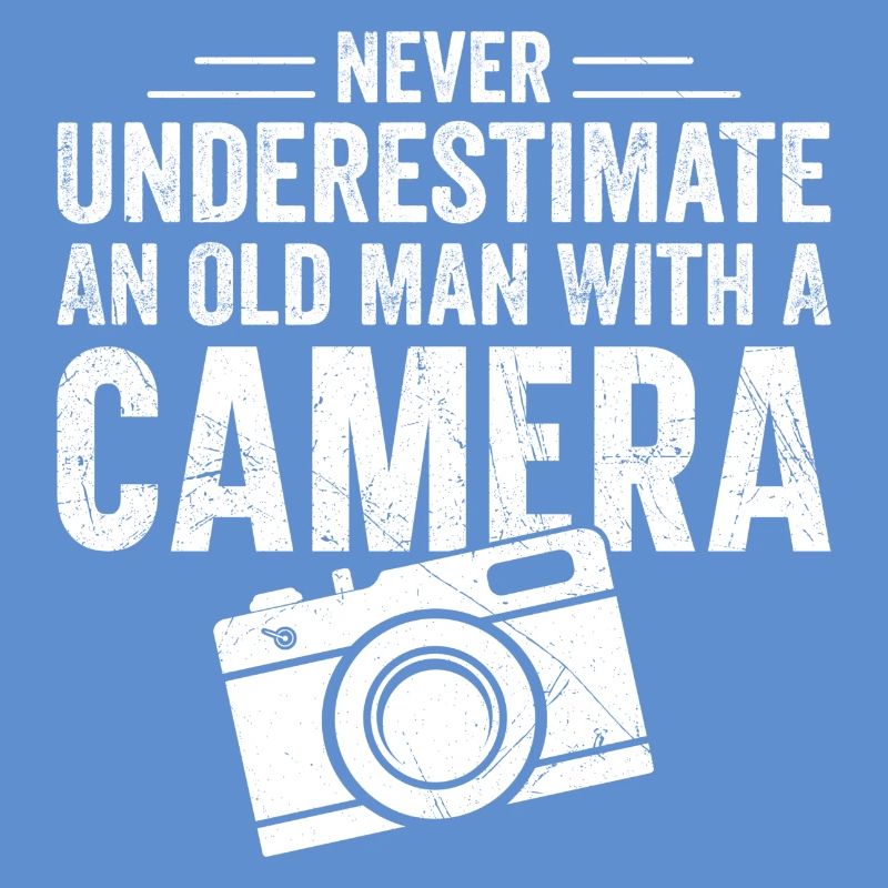 Never underestimate an old man with a camera