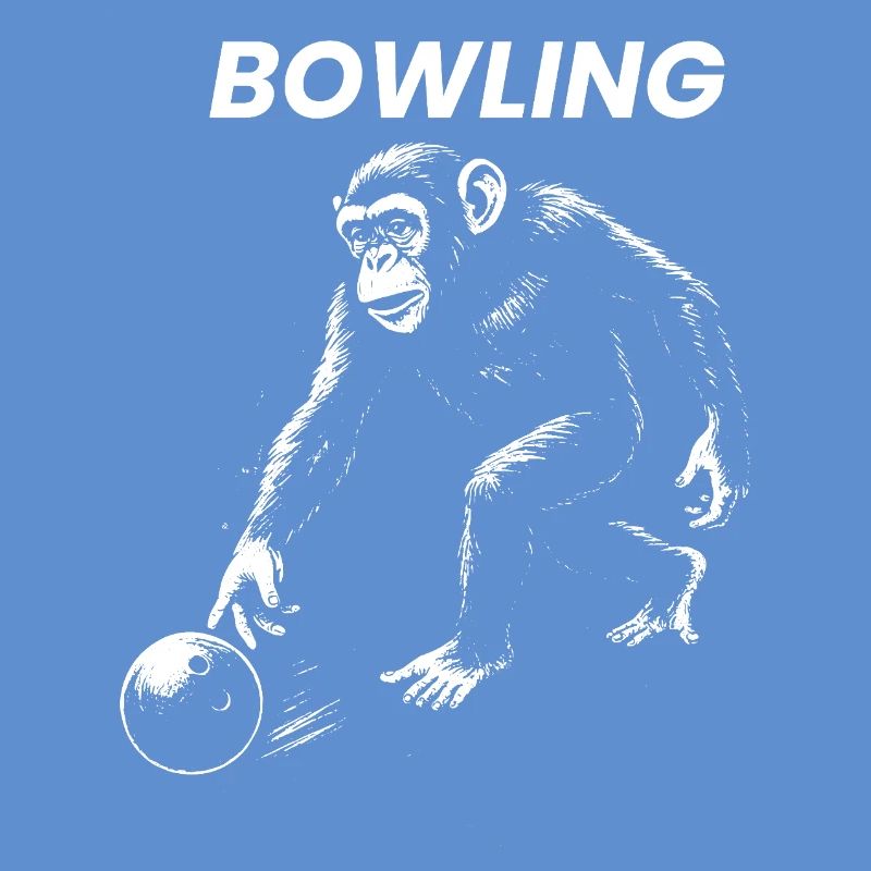 Monkey Bowling Geschenk