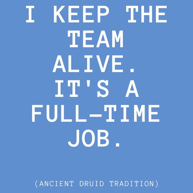 T-shirt sur le thème du druide de DeD