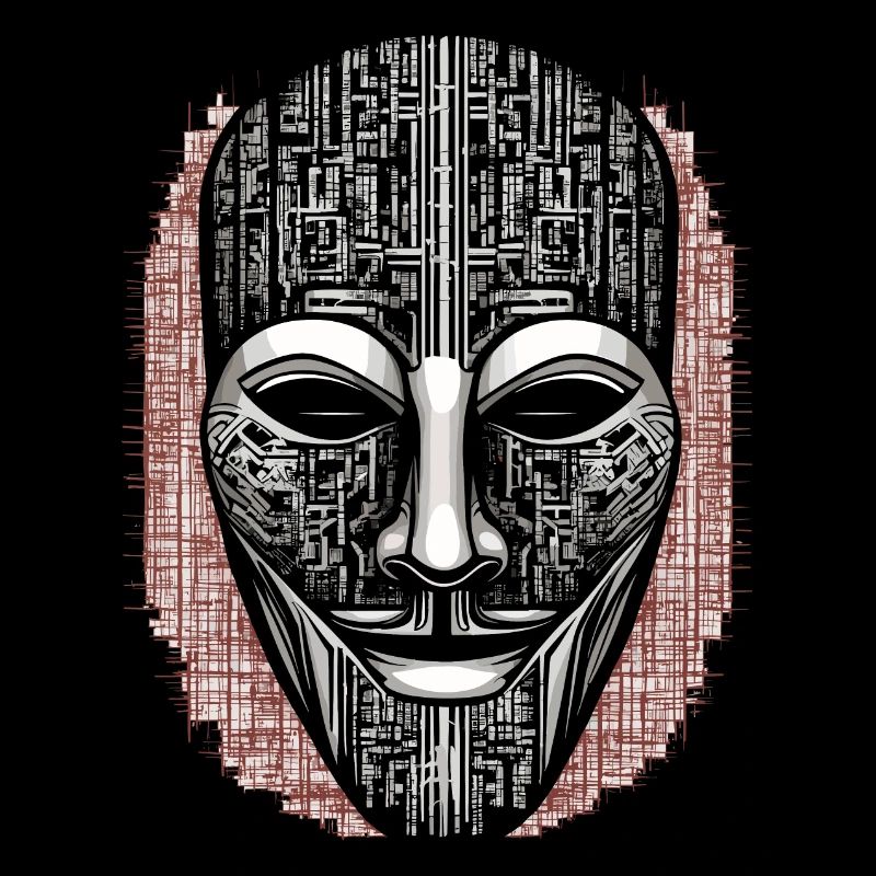 Masque de hacker anonyme
