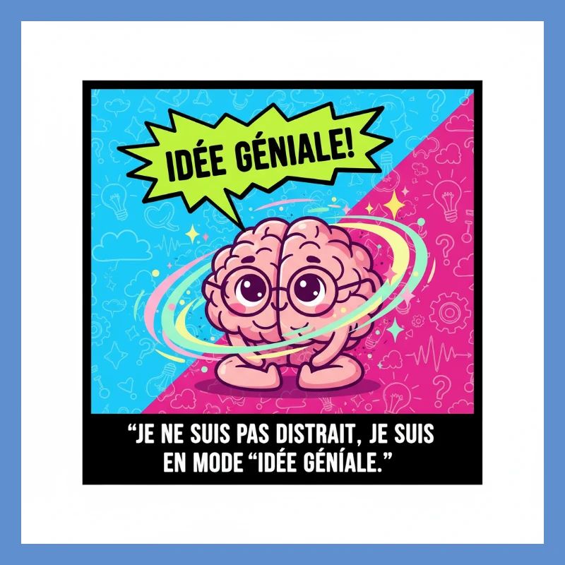 Idée Géniale Cerveau Pop