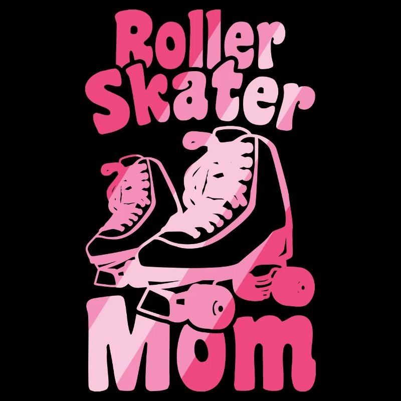 Rollschuhläufer Mama
