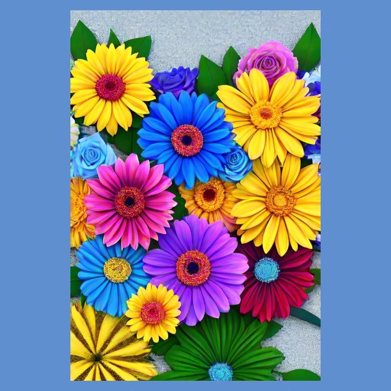 Fleurs multi
