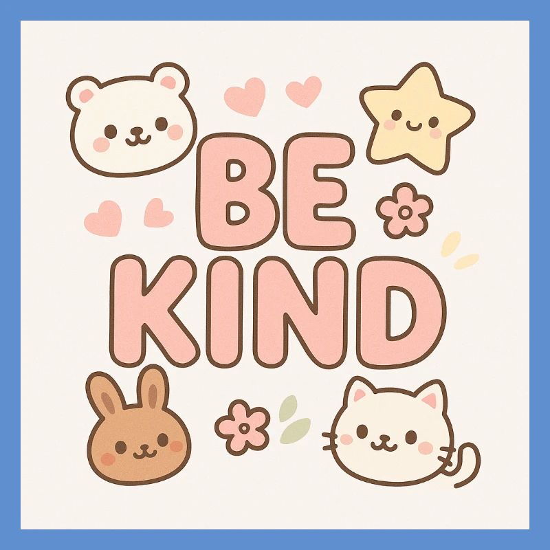 Be kind - Design mignon