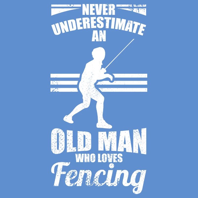 Fechtender Großvater