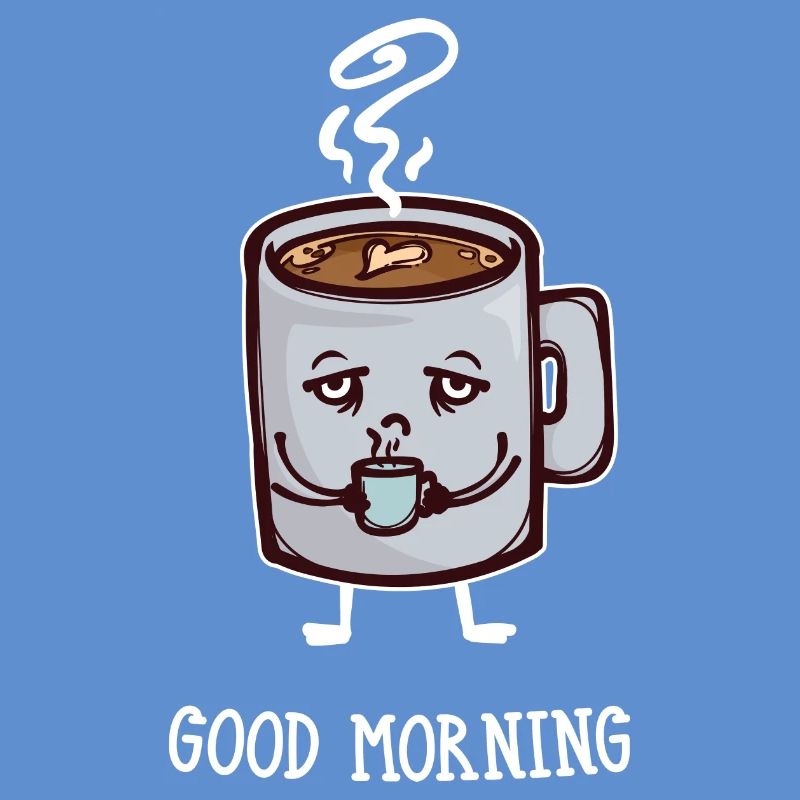 Coffee lovers Breakfast Coffee Drink saying