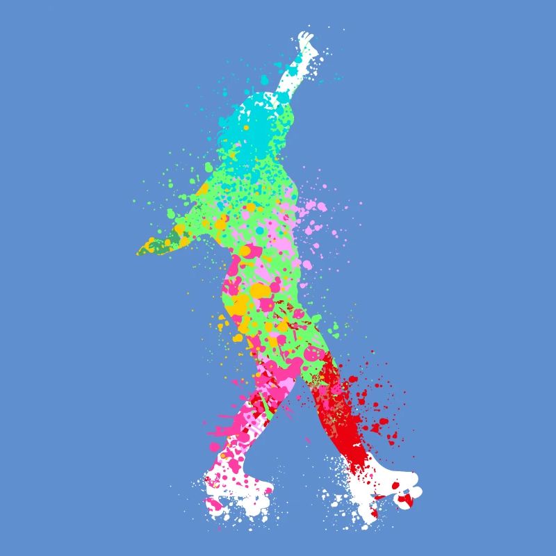 Splash Art rollerblade inline skating