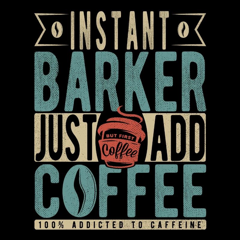 Instant Barker Einfach Kaffee hinzufügen