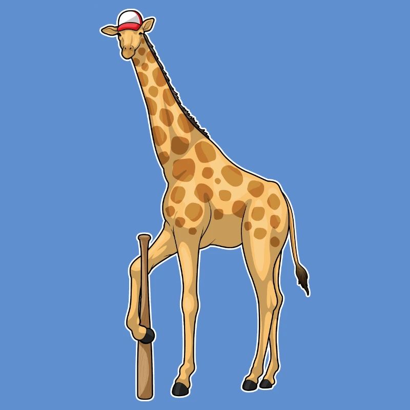 Batte de baseball girafe
