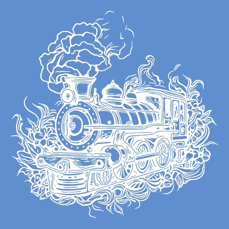 Modellbau alte Lokomotive Eisenbahn Dampflok