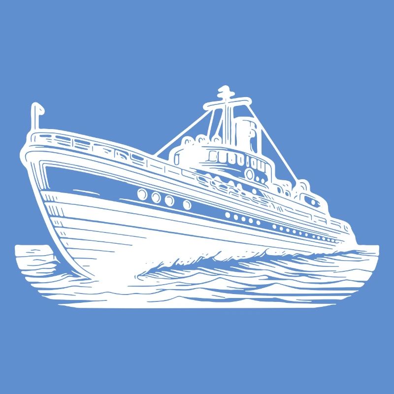 Schnittiges Hochseeschiff Kutter Schlepper