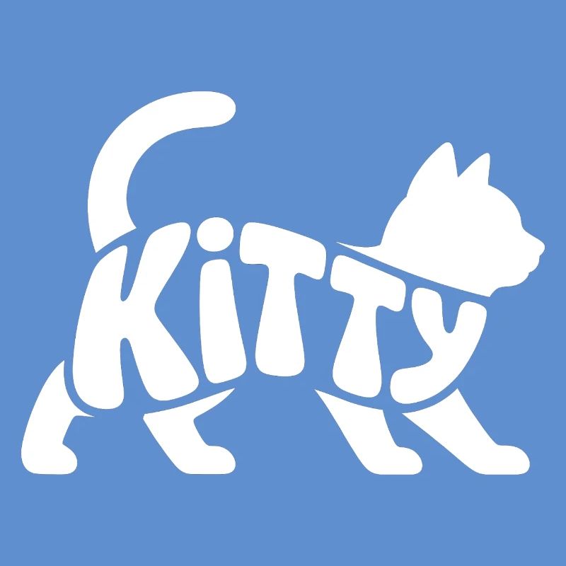 Kitty - Conception de chat de compagnie mignon