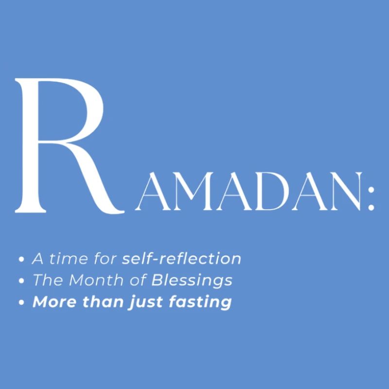 Conception de style de texte du dictionnaire Ramadan