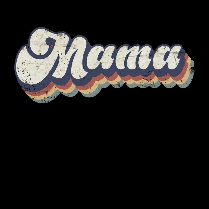 Maman rétro vintage