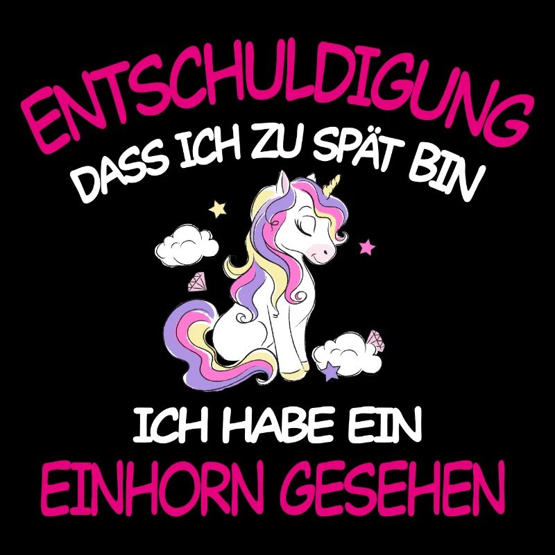 Entschuldigung ich habe Einhorn gesehen