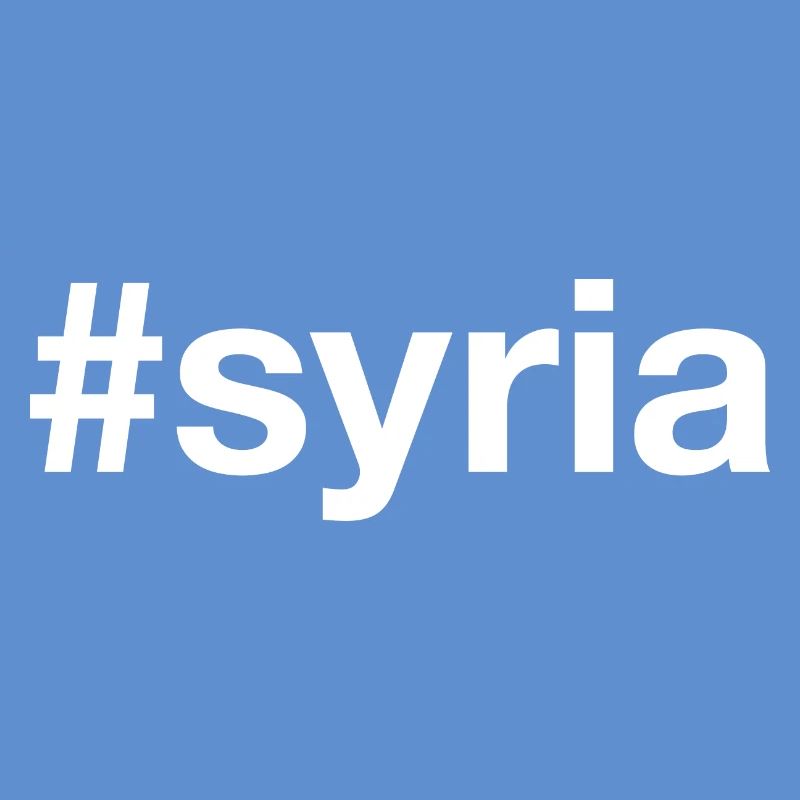 SYRIE Hashtag Syrien
