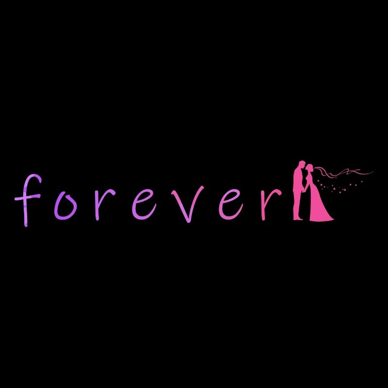 Forever Amour Danse Silhouette