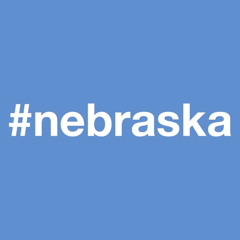 NEBRASKA State Hashtag