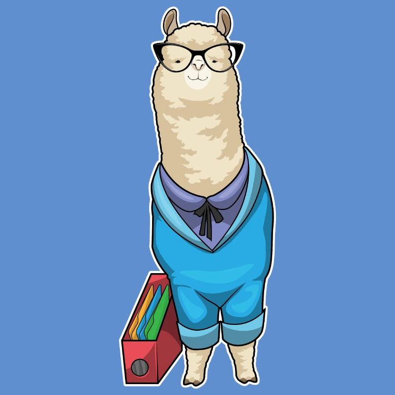 Alpaca Secretary Folder Office