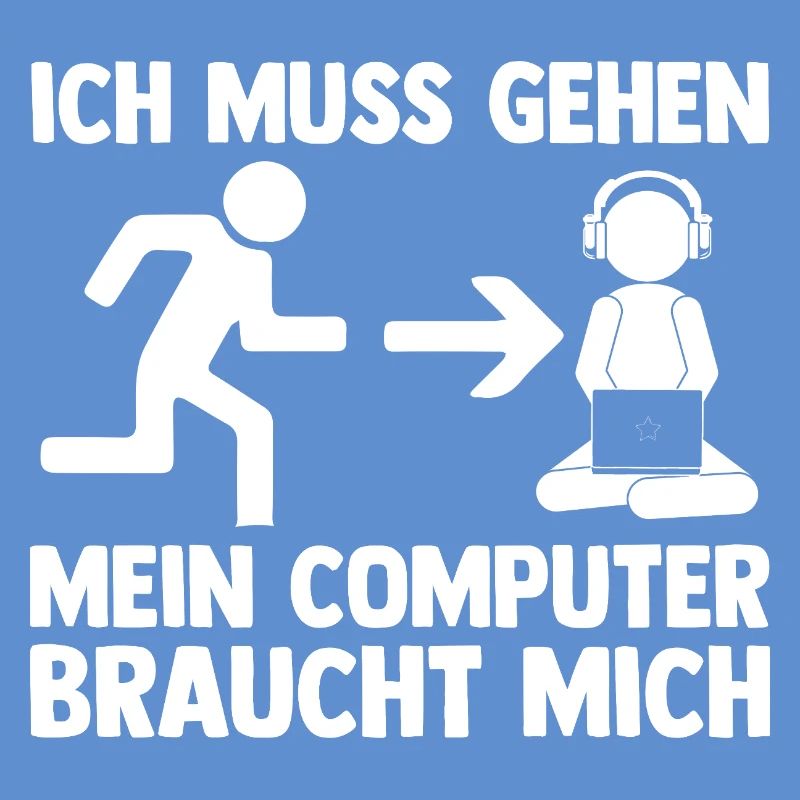 Computer Zocker Programmierer Administrator Gamer