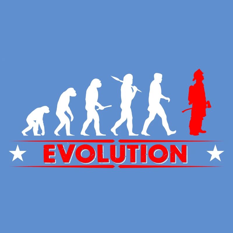 Fire evolution - red/white