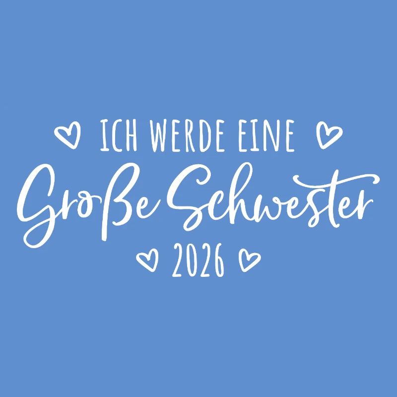Ich werde eine große Schwester 2026