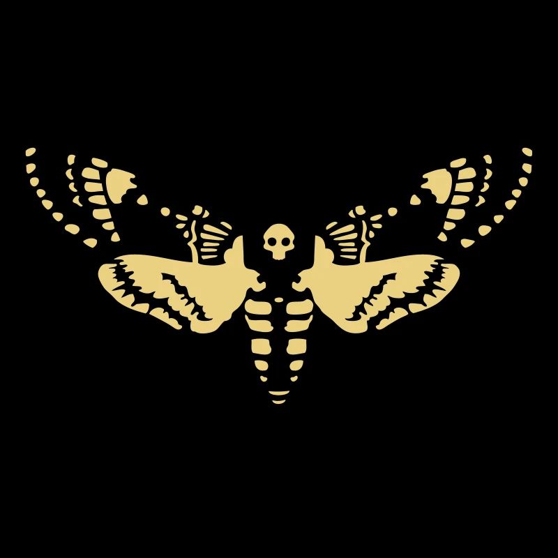 Sphinx Schädel butterfly skull