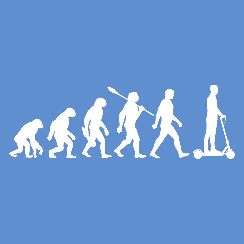 Evolution E-Scooter, Elektro Roller mit Akku