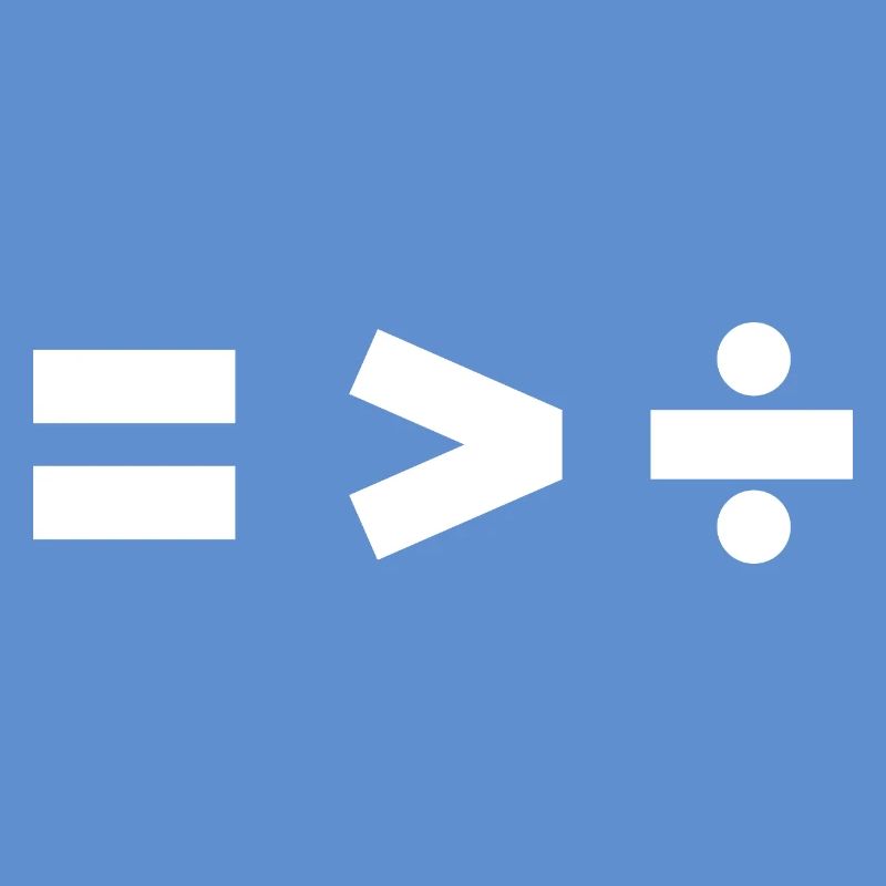 Minimalist Math Symbol Design