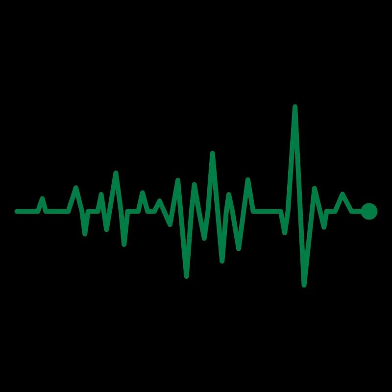 Curve Heartbeat Rhythm Oscillograph Pulse ECG
