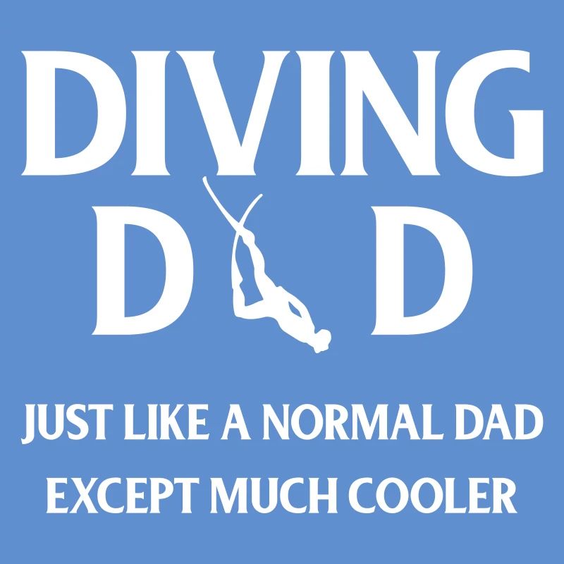 Diving dad
