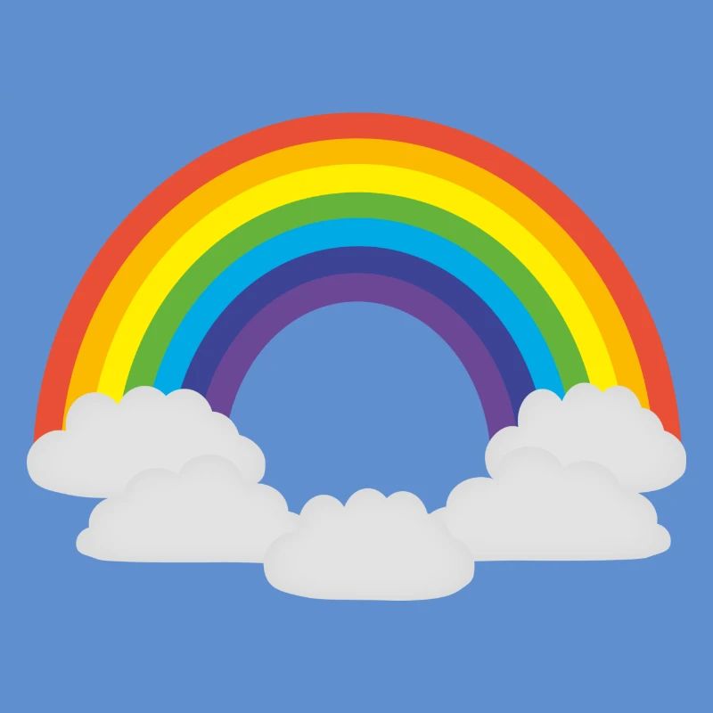 rainbow sun clouds weather rainbow sun cloud38