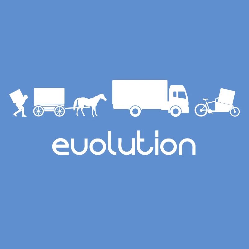 Lastenrad Transport Evolution