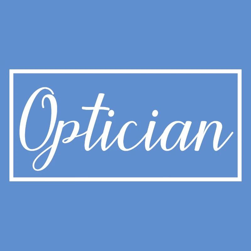 Optiker stolzer diplomierter Optikerstudent