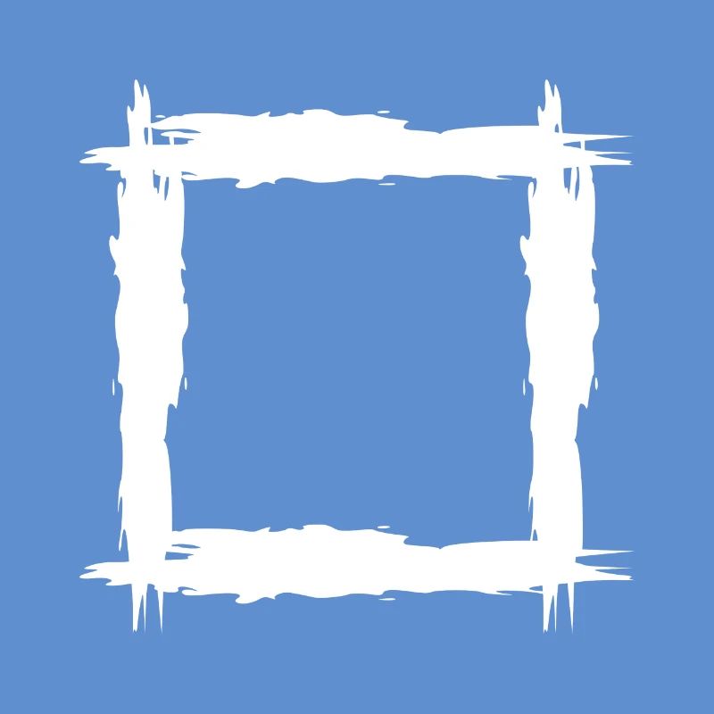 Quadrat weiß