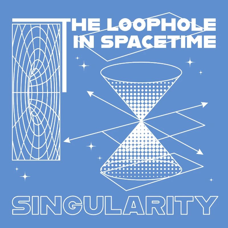 Singularité dans le trou spatio-temporel