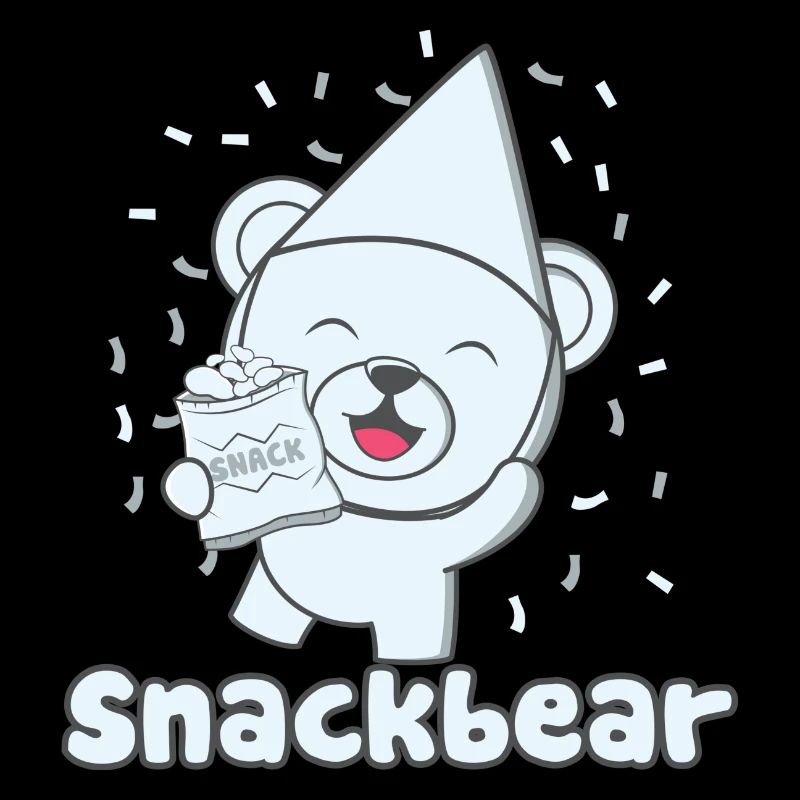 Snack-bar / ours Snack avec un chapeau