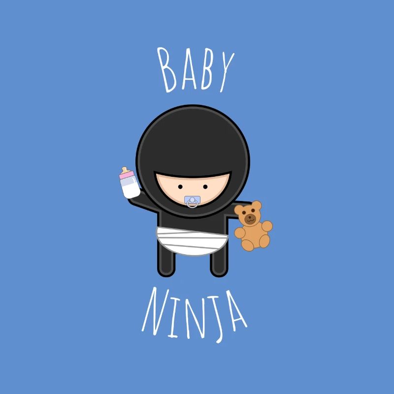 Ninja Conception drôle de bébé