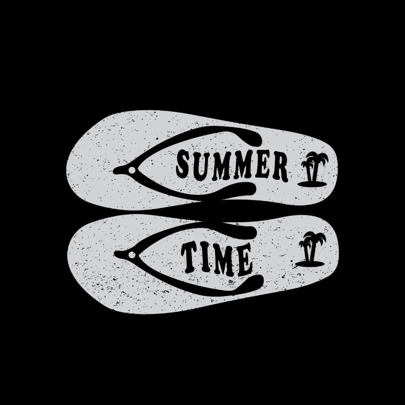 Summer Time Summer Vacances Flip Flop