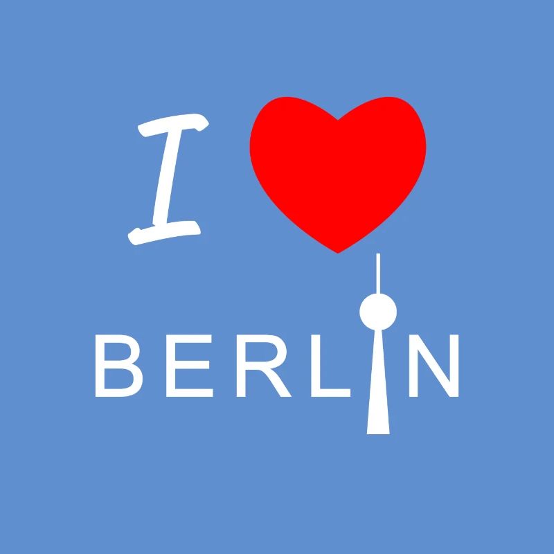 J'aime le cadeau de conception de chemise de Berlin