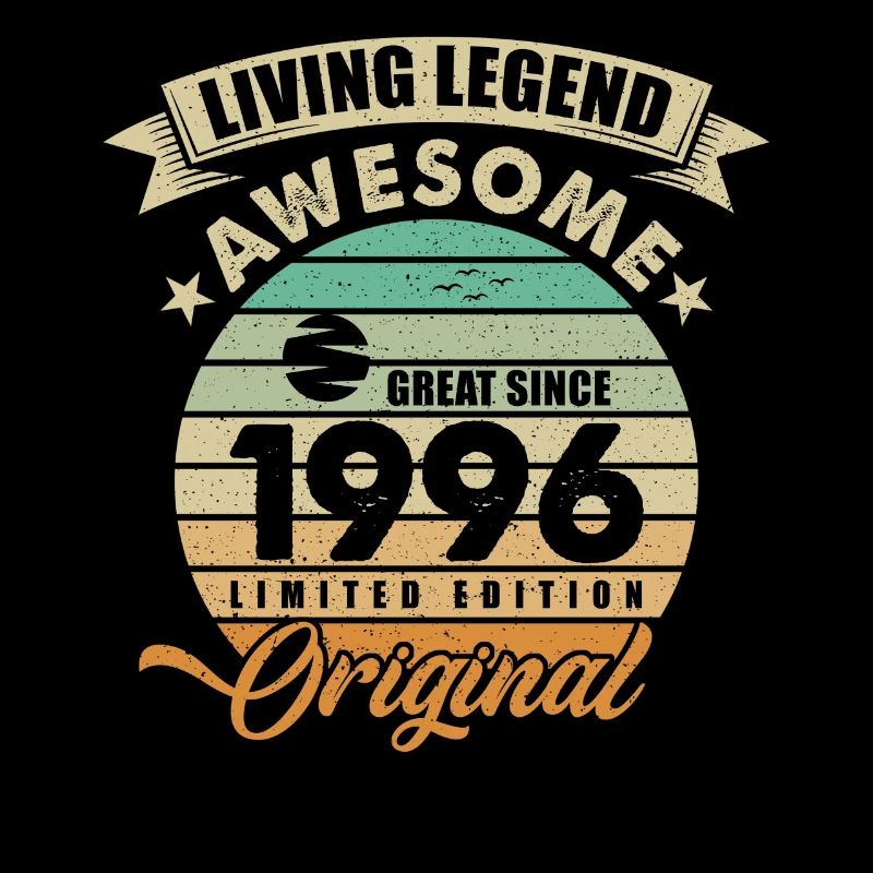 1996 Anniversaire Retro Orginal