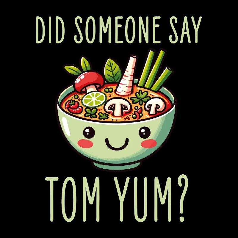 Tom Yum Suppe Enthusiasten begeistern - Kawaii Thai