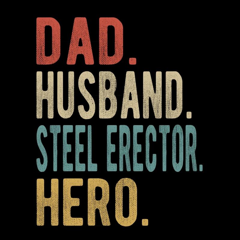 Stahl -eektor Papa Ehemann Held